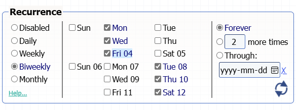 AutoReschedule.Biweekly