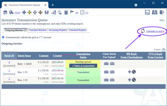InsuranceTransmissionQueue.UploaderActive