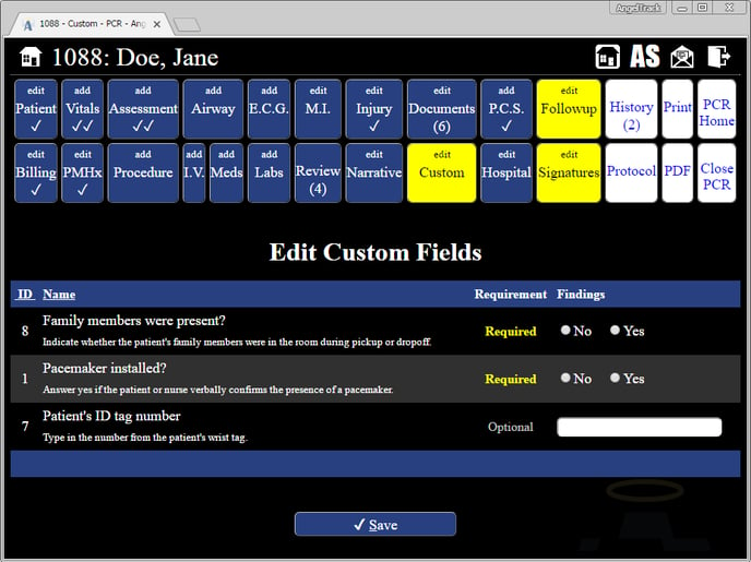 PCR.CustomFields