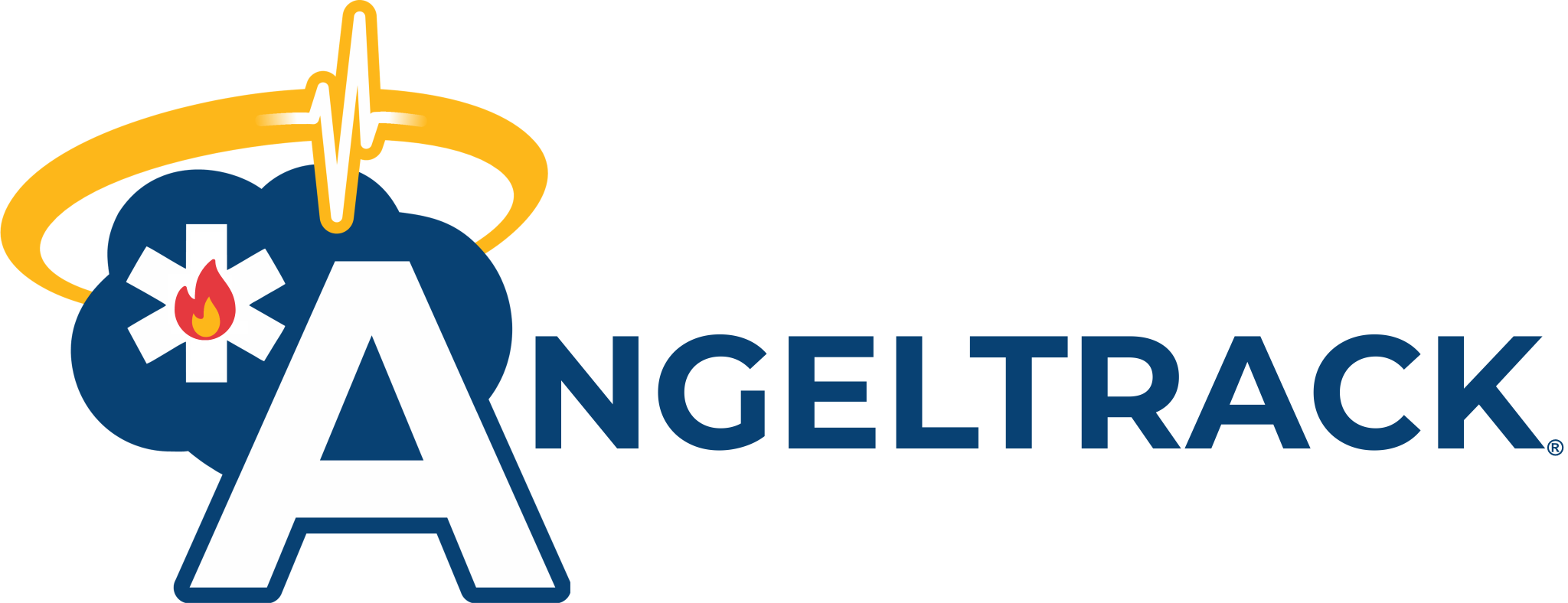 AngelTrack's A logo with the gold 